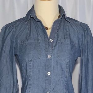 Final⬇️ Banana Republic Chambray Button Down Shirt